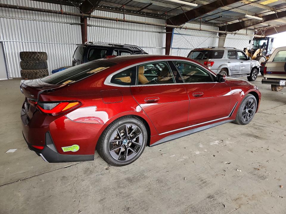 Продаж на аукціоні авто 2023 Bmw I4, vin: WBY73AW02PFN84054, номер лоту: 64888576