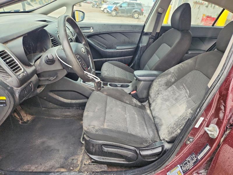 2017 Kia Forte მანქანა იყიდება აუქციონზე, vin: 3KPFK4A71HE109500, აუქციონის ნომერი: 65338966