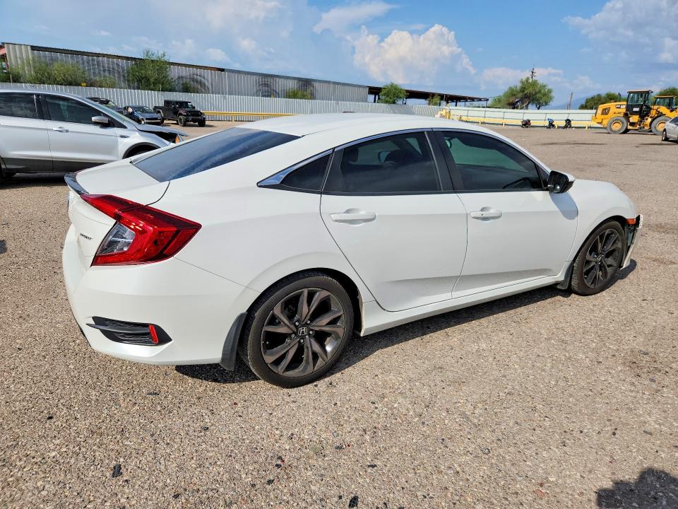 64611296 :رقم المزاد ، 2HGFC2F82KH503703 vin ، 2019 Honda Civic مزاد بيع