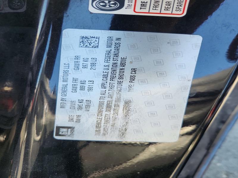 64818876 :رقم المزاد ، 1G1FB1RS5G0175975 vin ، 2016 Chevrolet Camaro مزاد بيع