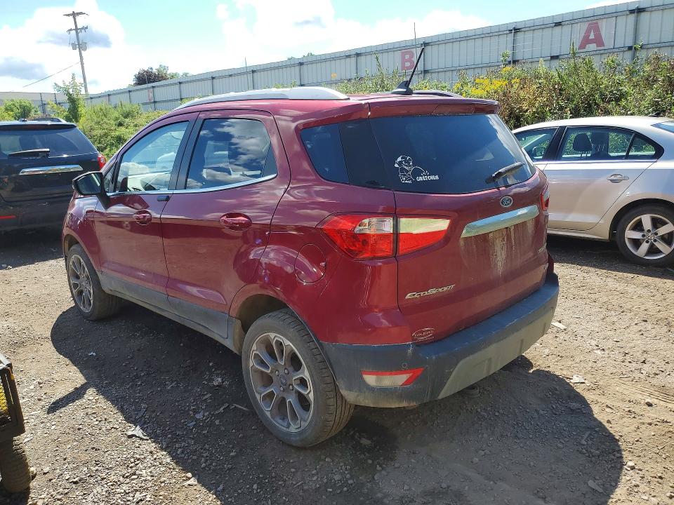 2020 Ford Ecosport მანქანა იყიდება აუქციონზე, vin: MAJ6S3KL2LC313072, აუქციონის ნომერი: 65309286