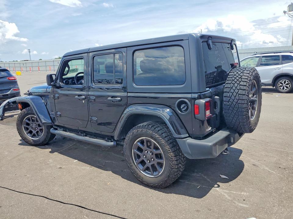 2021 Jeep Wrangler Unlimited მანქანა იყიდება აუქციონზე, vin: 1C4HJXDN5MW680706, აუქციონის ნომერი: 63969486