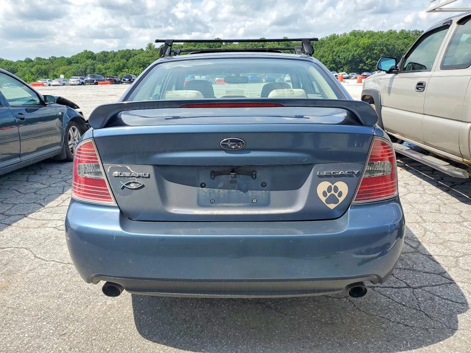 65208936 :رقم المزاد ، 4S3BL626767205058 vin ، 2006 Subaru Legacy مزاد بيع