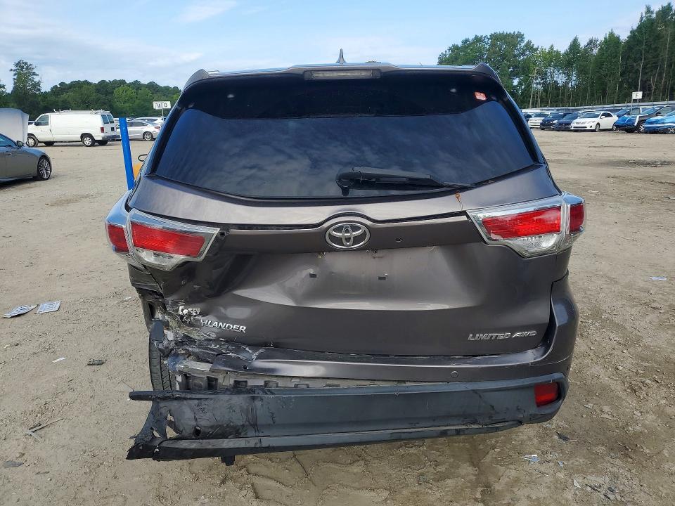 Aukcja sprzedaży 2016 Toyota Highlander, vin: 5TDDKRFH9GS355642, numer aukcji: 64356156