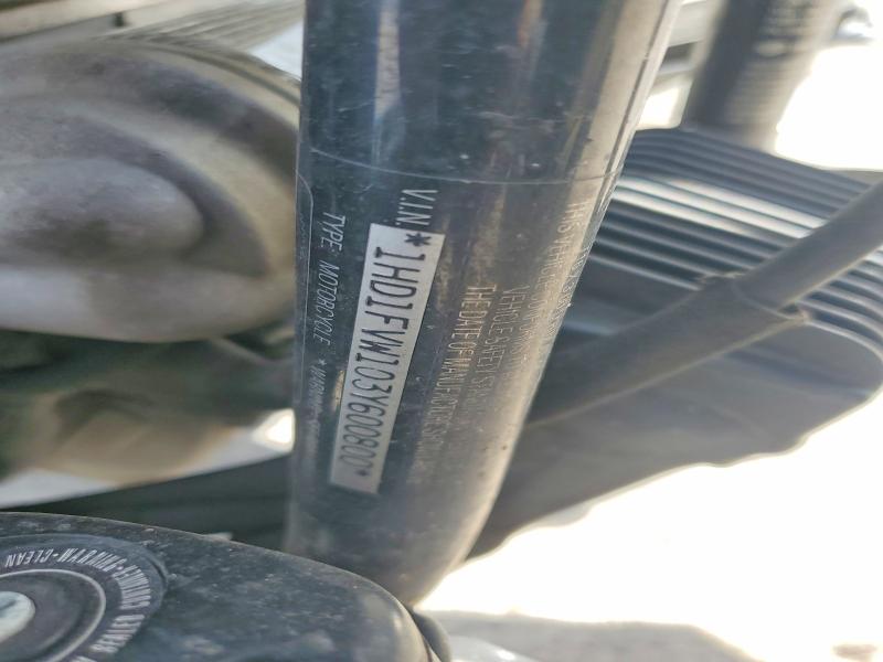 2003 Harley-davidson Flhti მანქანა იყიდება აუქციონზე, vin: 1HD1FVW103Y600800, აუქციონის ნომერი: 64240486