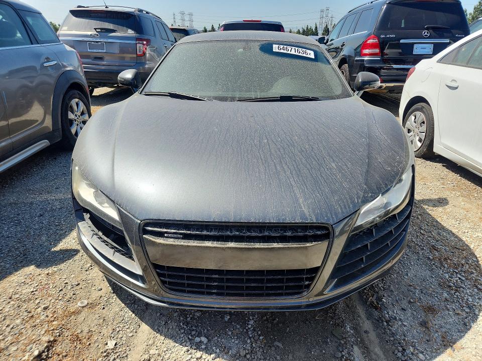 2011 Audi R8 მანქანა იყიდება აუქციონზე, vin: WUAAUAFG9BN001627, აუქციონის ნომერი: 64671636