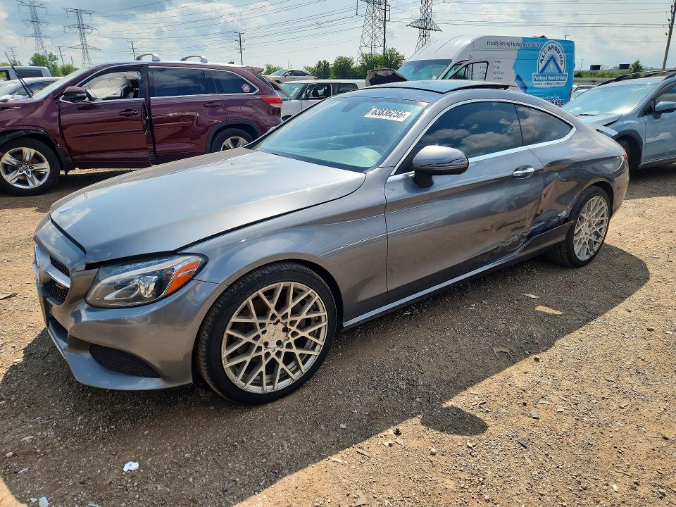 Продажа на аукционе авто 2017 Mercedes-benz C, vin: WDDWJ4KBXHF399009, номер лота: 63836256