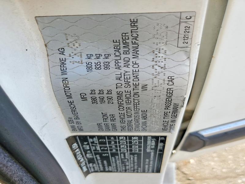 64612346 :رقم المزاد ، WBADK8300E9209129 vin ، 1984 Bmw 528 مزاد بيع
