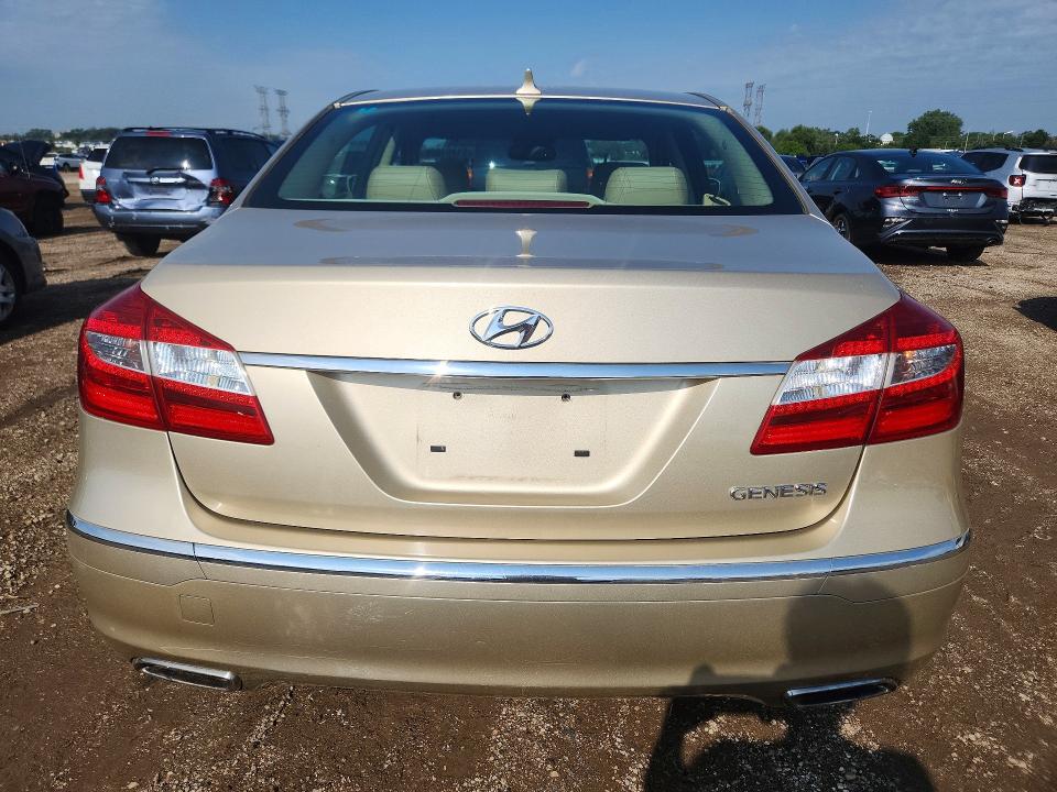 2012 Hyundai Genesis მანქანა იყიდება აუქციონზე, vin: KMHGC4DDXCU188836, აუქციონის ნომერი: 61451666