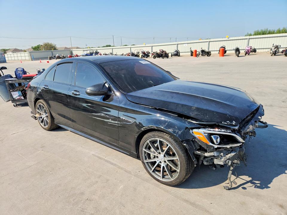 63568666 :رقم المزاد ، 55SWF8GB0HU217963 vin ، 2017 Mercedes-benz C مزاد بيع