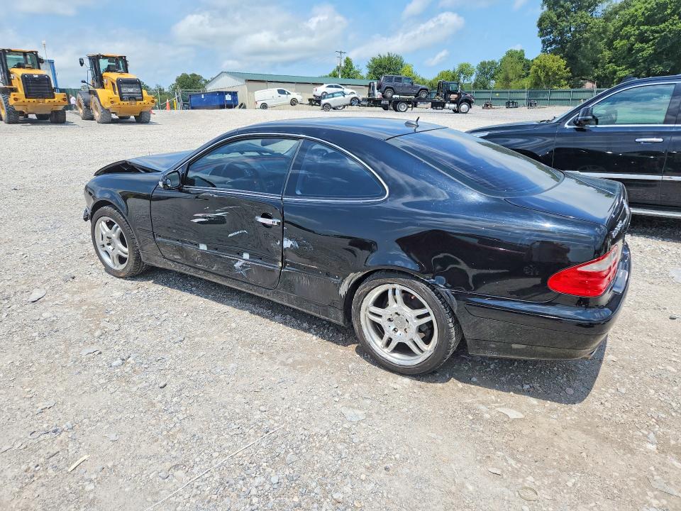 2002 Mercedes-benz Clk მანქანა იყიდება აუქციონზე, vin: WDBLJ65G62F201726, აუქციონის ნომერი: 64548066