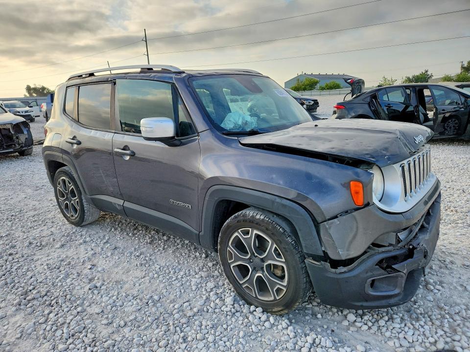 Продажа на аукционе авто 2018 Jeep Renegade, vin: ZACCJADB7JPG99554, номер лота: 63946236