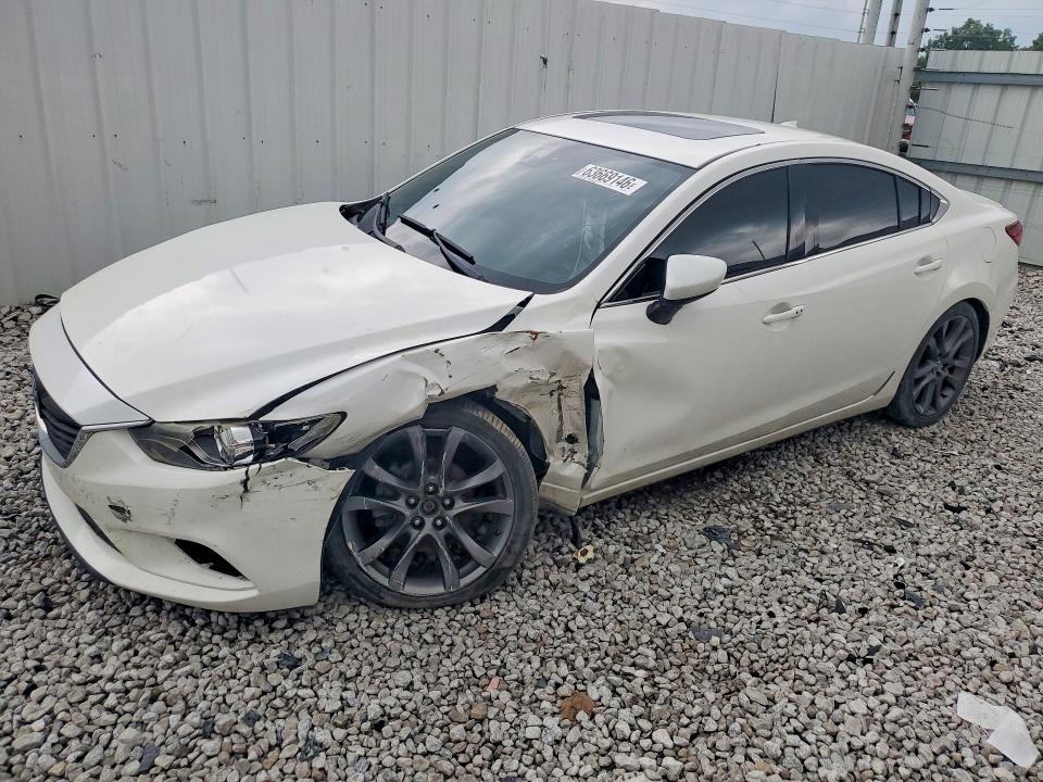 2014 Mazda 6 მანქანა იყიდება აუქციონზე, vin: JM1GJ1W68E1115430, აუქციონის ნომერი: 63669146
