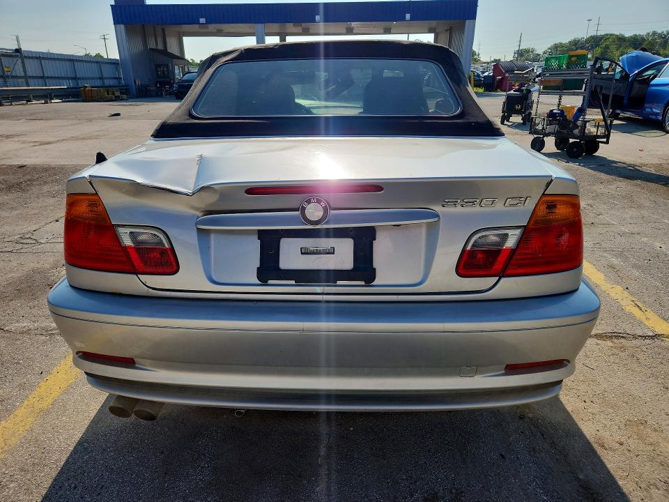 63618616 :رقم المزاد ، WBABS53401EV85680 vin ، 2001 Bmw 330 مزاد بيع