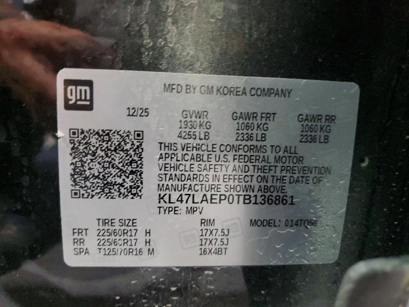 Продаж на аукціоні авто 2026 Buick Envista, vin: KL47LAEP0TB136861, номер лоту: 64322196