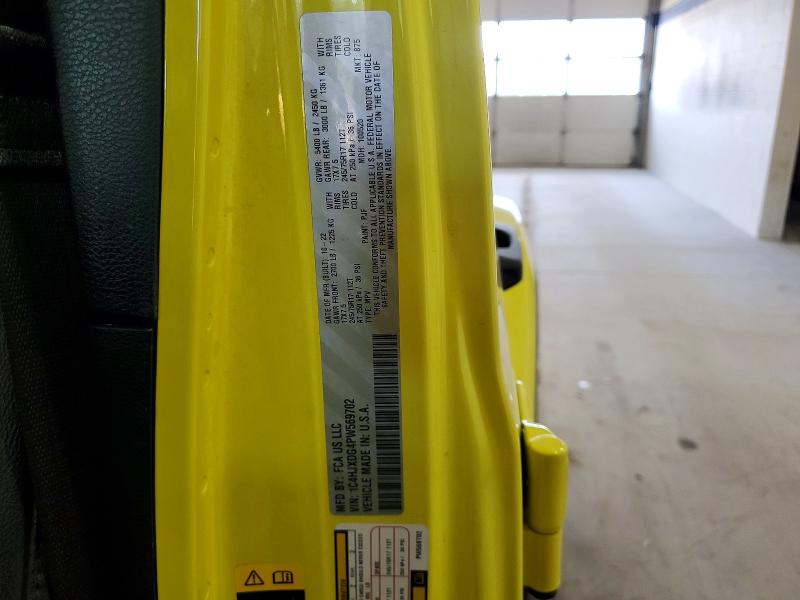 2023 Jeep Wrangler მანქანა იყიდება აუქციონზე, vin: 1C4HJXDG4PW569702, აუქციონის ნომერი: 66117686