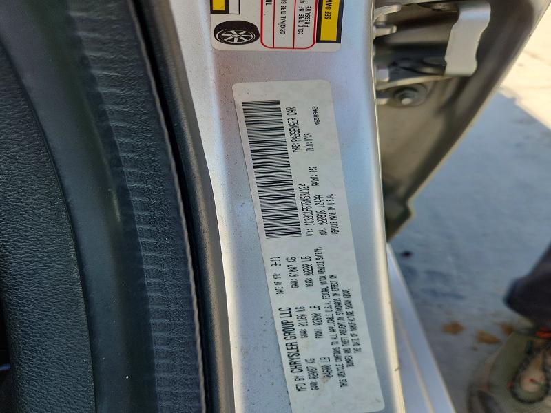 65895086 :رقم المزاد ، 1C3BC1FB7BN531124 vin ، 2011 Chrysler 200 مزاد بيع