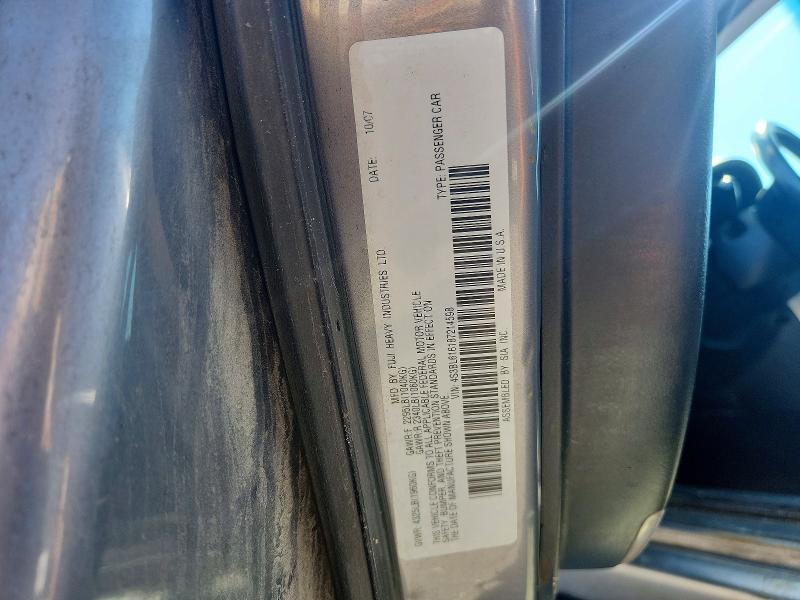 64501026 :رقم المزاد ، 4S3BL616187214598 vin ، 2008 Subaru Legacy مزاد بيع