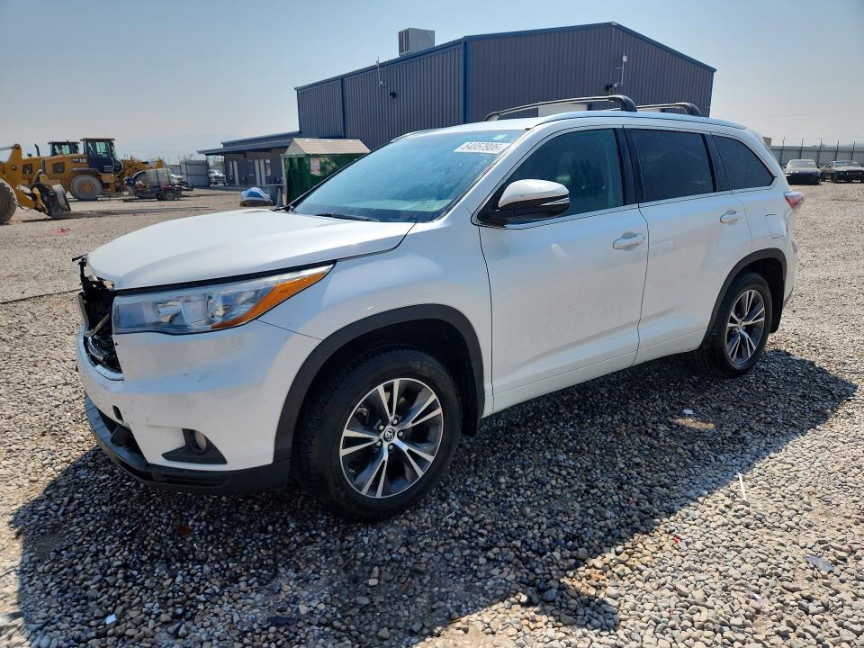 Продажа на аукционе авто 2016 Toyota Highlander, vin: 5TDJKRFH1GS348218, номер лота: 64057906