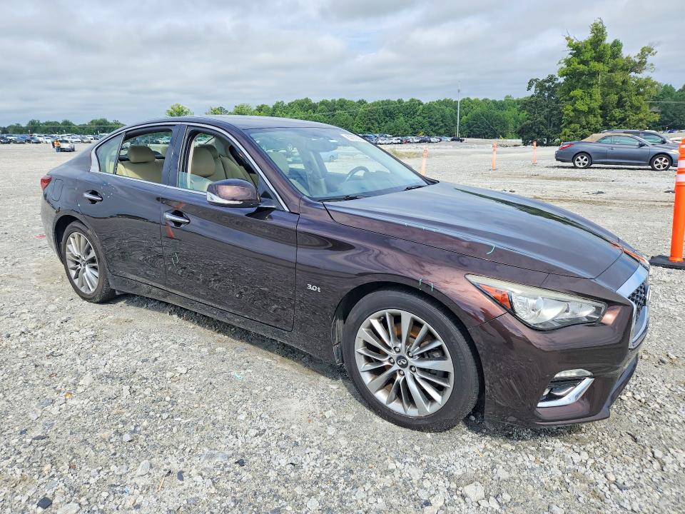 63010216 :رقم المزاد ، JN1EV7AR5JM440449 vin ، 2018 Infiniti Q50 مزاد بيع