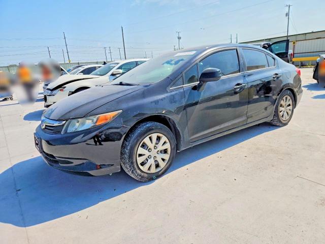 Продаж на аукціоні авто 2012 Honda Civic, vin: 19XFB2F52CE369828, номер лоту: 62754966