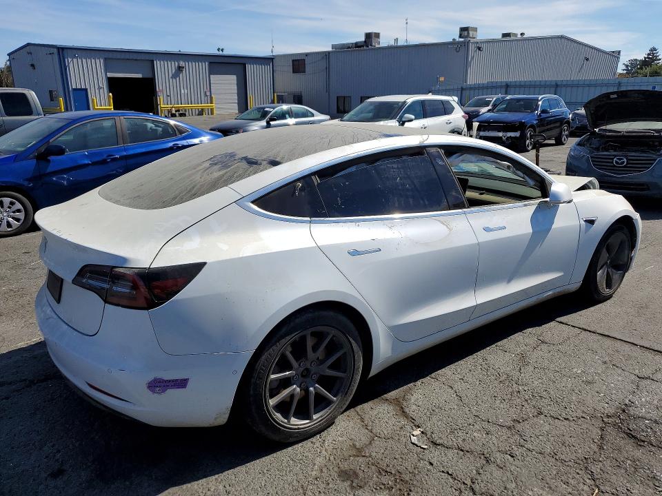 2019 Tesla Model 3 მანქანა იყიდება აუქციონზე, vin: 5YJ3E1EA2KF447567, აუქციონის ნომერი: 65355166