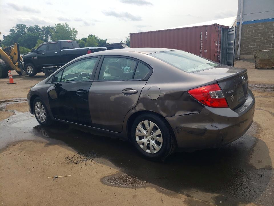Продажа на аукционе авто 2012 Honda Civic, vin: 19XFB2F55CE334202, номер лота: 64222686