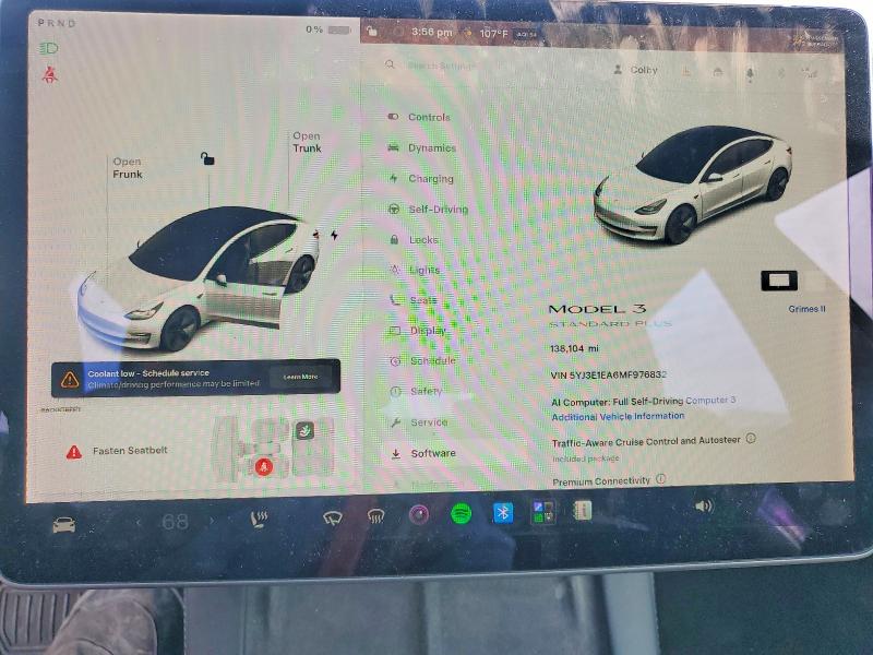 Продажа на аукционе авто 2021 Tesla Model 3, vin: 5YJ3E1EA6MF976832, номер лота: 63771006