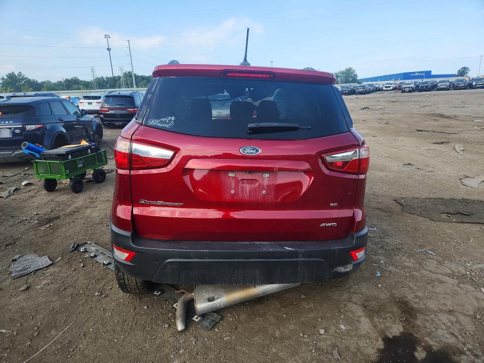 65805206 :رقم المزاد ، MAJ6S3GL5LC340940 vin ، 2020 Ford Ecosport مزاد بيع