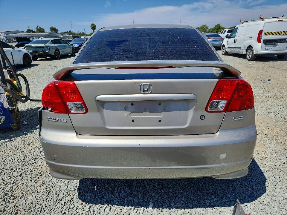 Aukcja sprzedaży 2004 Honda Civic, vin: 2HGES165X4H566646, numer aukcji: 64612666