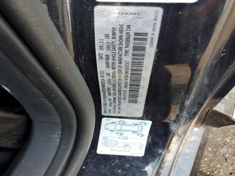 Aukcja sprzedaży 2012 Volkswagen Beetle, vin: 3VWVA7AT5CM610737, numer aukcji: 64660546