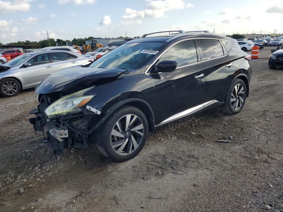 2018 Nissan Murano მანქანა იყიდება აუქციონზე, vin: 5N1AZ2MGXJN125763, აუქციონის ნომერი: 64955926