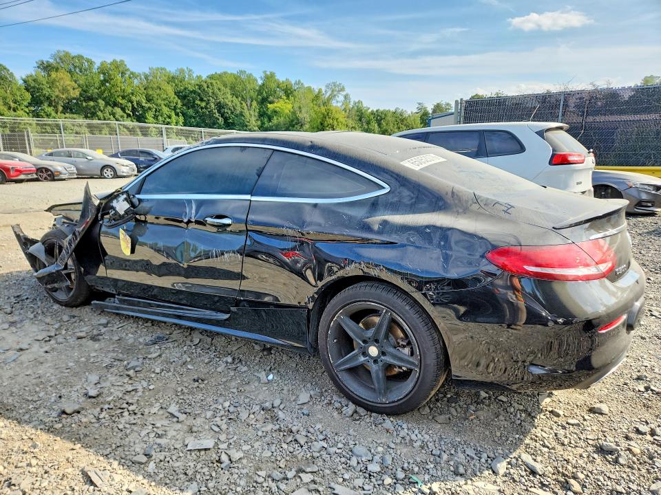 2018 Mercedes-benz C მანქანა იყიდება აუქციონზე, vin: WDDWJ4KB9JF662807, აუქციონის ნომერი: 65052076