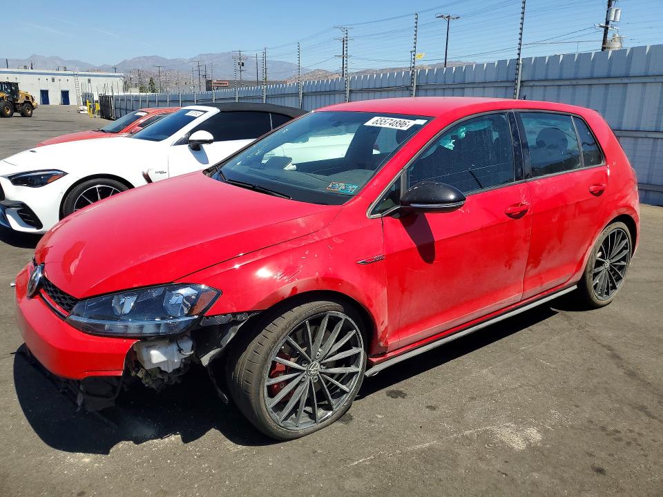 2021 Volkswagen Gti მანქანა იყიდება აუქციონზე, vin: 3VW5T7AU9MM006838, აუქციონის ნომერი: 65574896