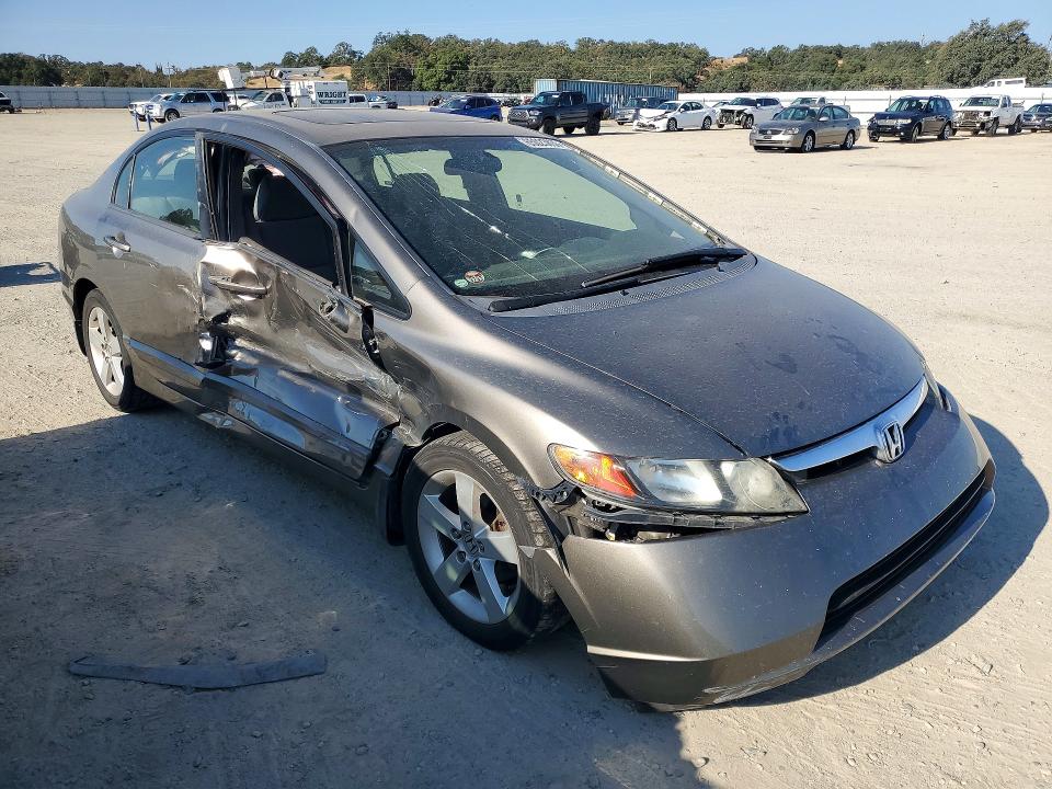 65023836 :رقم المزاد ، JHMFA16857S007632 vin ، 2007 Honda Civic مزاد بيع