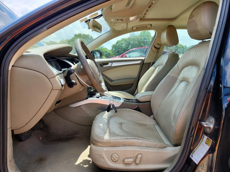2012 Audi A4 მანქანა იყიდება აუქციონზე, vin: WAUBFAFLXCN005872, აუქციონის ნომერი: 63419376