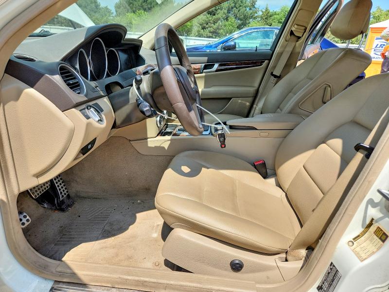 63388816 :رقم المزاد ، WDDGF8BB8CR194213 vin ، 2012 Mercedes-benz C مزاد بيع