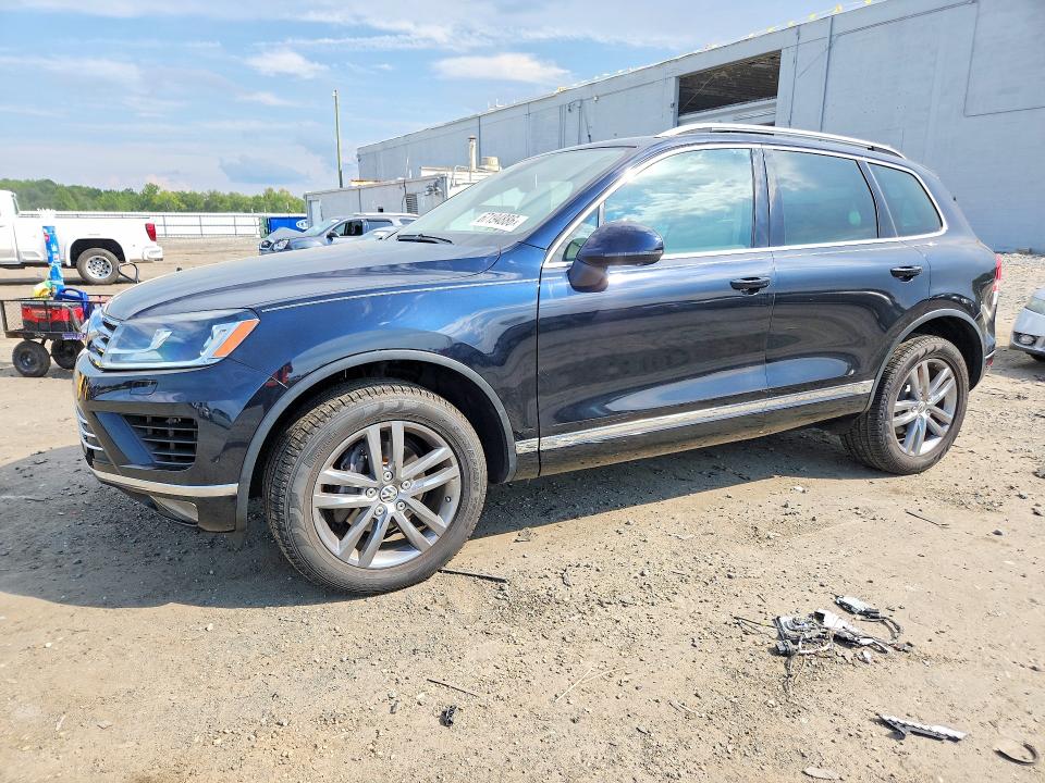 2015 Volkswagen Touareg მანქანა იყიდება აუქციონზე, vin: WVGEF9BPXFD006811, აუქციონის ნომერი: 67194886
