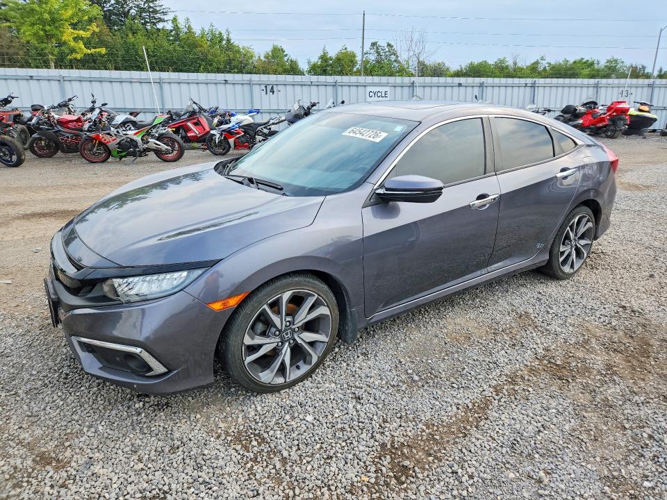 Продажа на аукционе авто 2019 Honda Civic, vin: 2HGFC1F99KH104810, номер лота: 64542726