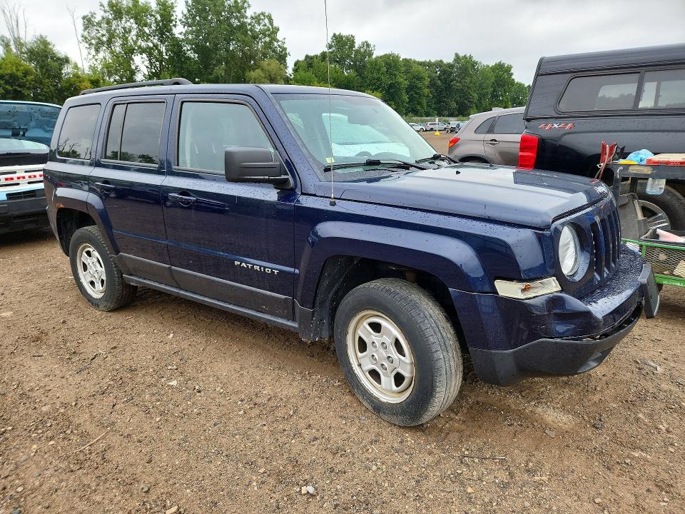 Продажа на аукционе авто 2016 Jeep Patriot, vin: 1C4NJRBB0GD551537, номер лота: 65125186