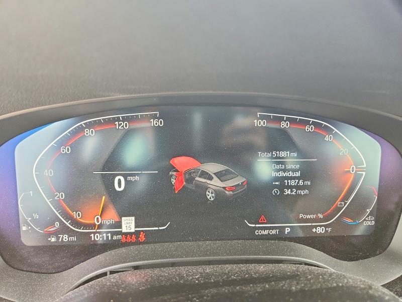 Aukcja sprzedaży 2023 Bmw 540, vin: WBA73BJ0XPCM57646, numer aukcji: 63859616