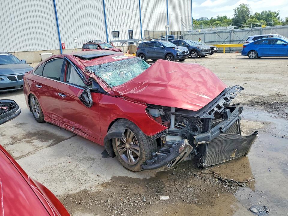 66400176 :رقم المزاد ، 5NPE34AF0JH606281 vin ، 2018 Hyundai Sonata مزاد بيع