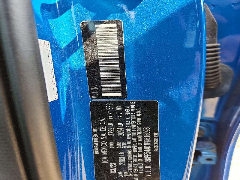 Aukcja sprzedaży 2023 Kia Forte, vin: 3KPF54AD1PE616098, numer aukcji: 66169636