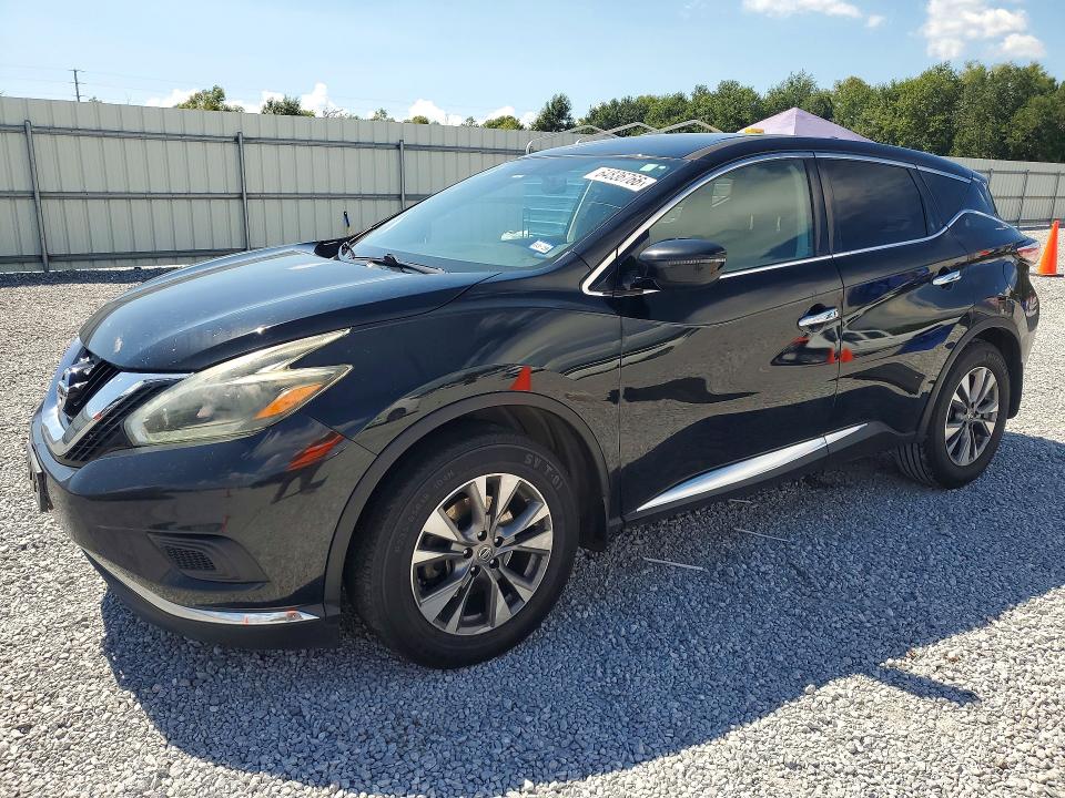 2018 Nissan Murano მანქანა იყიდება აუქციონზე, vin: 5N1AZ2MG4JN153266, აუქციონის ნომერი: 64836766