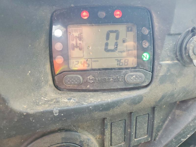 63580046 :رقم المزاد ، JKBRTCJ1XNB505391 vin ، 2022 Kawasaki Teryx4 Le مزاد بيع