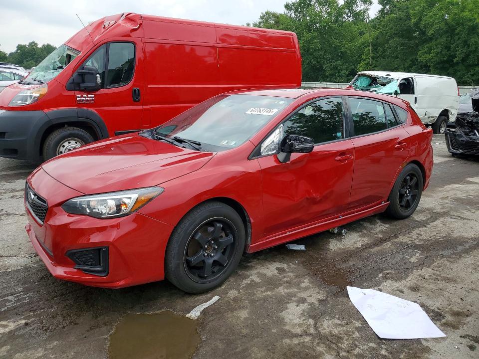 2017 Subaru Impreza მანქანა იყიდება აუქციონზე, vin: 4S3GTAL61H3700177, აუქციონის ნომერი: 64263146