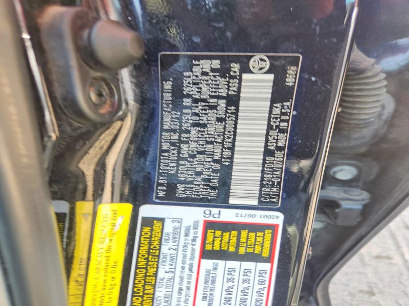Aukcja sprzedaży 2012 Toyota Camry, vin: 4T1BF1FK2CU085714, numer aukcji: 64128176