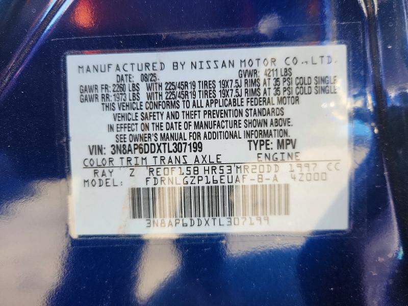 Продаж на аукціоні авто 2026 Nissan Kicks, vin: 3N8AP6DDXTL307199, номер лоту: 63599396
