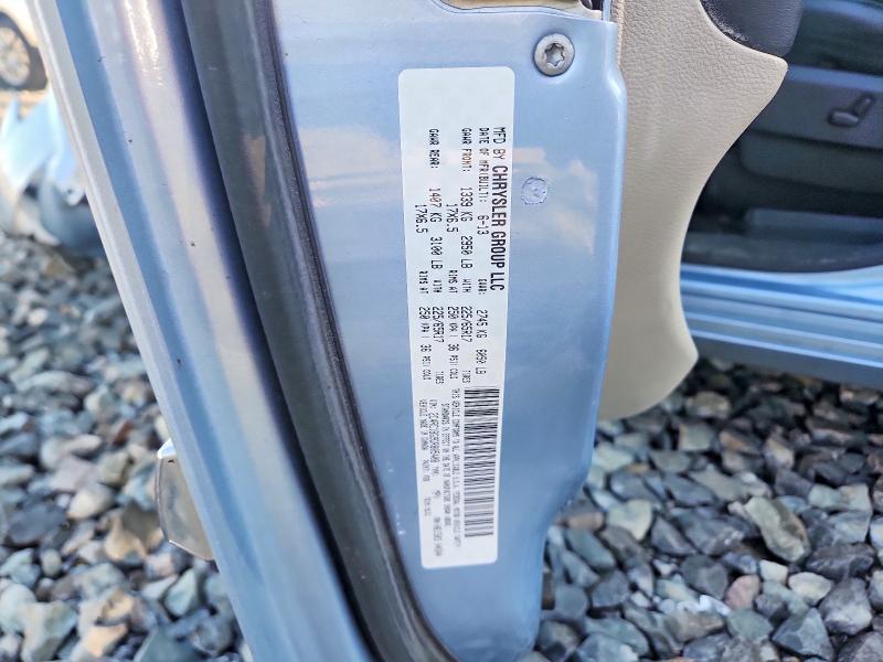 66434906 :رقم المزاد ، 2C4RC1BG9DR805408 vin ، 2013 Chrysler Town & Country مزاد بيع