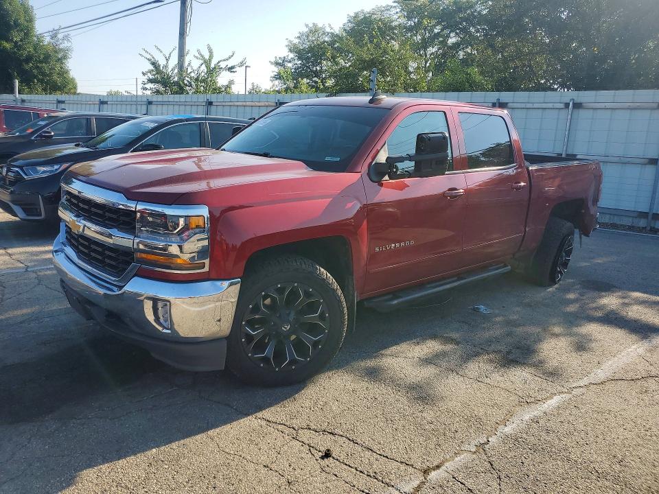 66820396 :رقم المزاد ، 3GCUKRECXJG550290 vin ، 2018 Chevrolet Silverado مزاد بيع